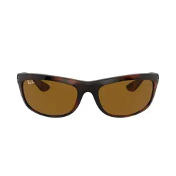 Ray-Ban 0RB4089 Polar Brown Balorama Rectangular Sunglasses - 61 mm-26
