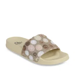 CL Sport by Carlton London Women's Beige Slides-image-51