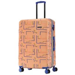 Nasher Miles Denver Hard-Sided Printed Check-in Luggage Orange 75cm Trolley Bag-26