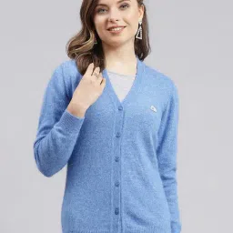 Monte Carlo Blue Textured Cardigan-picture-16