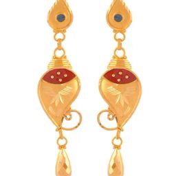 P.C. Chandra Jewellers 22k Gold Earrings for Women-picture-12