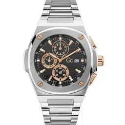 GC Quartz Chronograph Black Round Men's Y99001G2MF-15