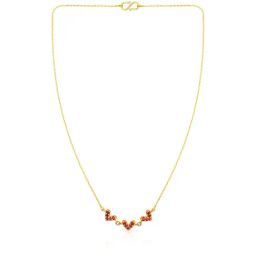 Malabar Gold & Diamonds BIS hallmarked (916) 22k Yellow Gold Necklace for Women,Close to Neck-image-46