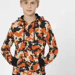 Jack & Jones Junior Multicolor Camouflage Full Sleeves Sweatshirt-image-38