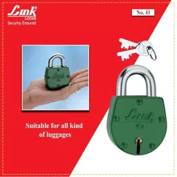 Link Opal 54 mm Steel Padlock with 2 Keys, No. 41 image 4