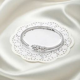 Silberry 92.5 Sterling Silver Celestial Kada-image-26