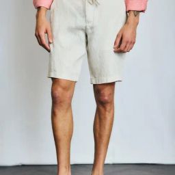 Bruun & Stengade Sand Regular Fit Solid Shorts-picture-10