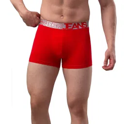 UnderJeans by Spykar Red Trunks image 1