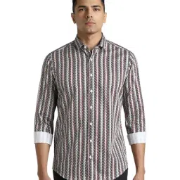 Simon Carter London Multi Printed Slim Fit Shirt-image-30
