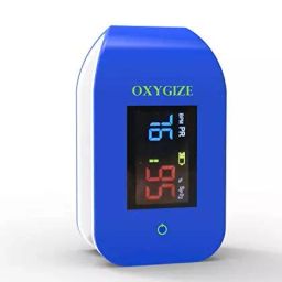 Oxygize OOB Blue Fingertip Pulse Oximeter-36