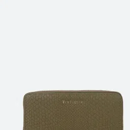 Van Heusen Green Casual PU Zip Around Wallet for Women-picture-41