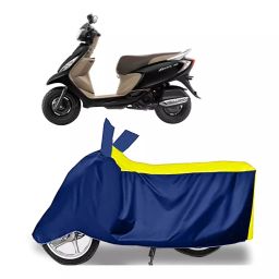 Auto Pearl Two Wheeler Cover for TVS Scooty Zest BS6 - Yellow, Blue-image-44