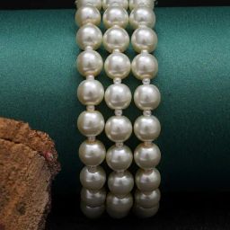 Karatcart Pearl Beaded Bracelet for Women-21