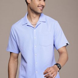 WROGN Seersucker Resort Fit Casual Shirt-picture-42
