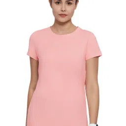 Amante Pink Cotton Sports T-Shirt-image-91