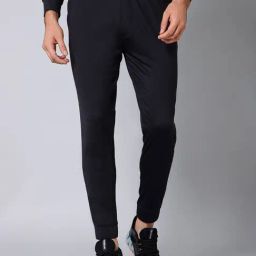 Cantabil Charcoal Regular Fit Sports Joggers-picture-44