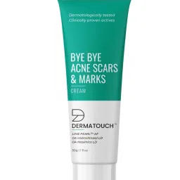 DERMATOUCH Bye Bye Acne Scars & Marks Cream - 30 gm image 1