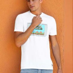 Lee White Crew T-Shirt-picture-43