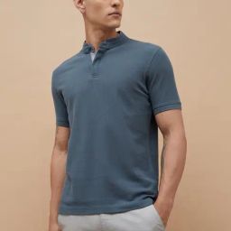 Code By Lifestyle Blue Regular Fit T-Shirt-picture-18