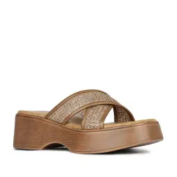 Inc.5 Women's Antique Cross Strap Wedges-image-73