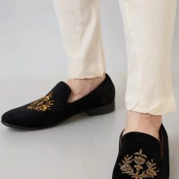 Regal Men's Black Casual Loafers-image-20