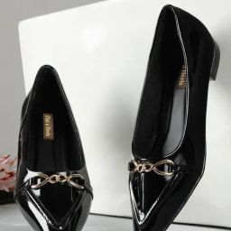 Flat N Heels Women's Black Falt Ballets-picture-33