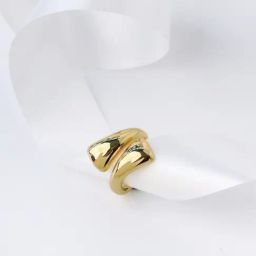 Curio Cottage Golden NOVA Golden Embrace Cuff Ring-image-68