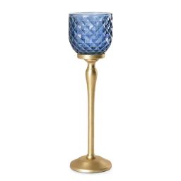 Pure Home and Living Blue Glass Hurricanes-picture-44