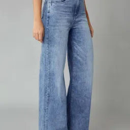 Dolce Crudo Blue Flared Fit Jeans-picture-46