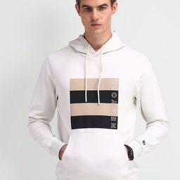 Arrow Sport Men Printed Hooded Sweatshirt-image-46