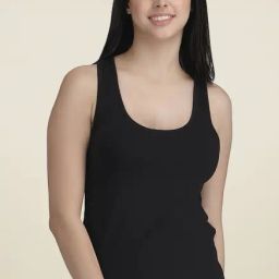 Clovia Black Non Padded Tank Top-image-58