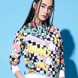 The Dry State Multicolored Printed Hoodie-image-6