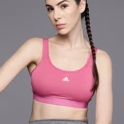 ADIDAS Training High Support Lightly Padded Workout Bra-image-33