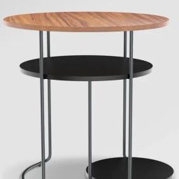 Godrej Interio Reson Engineered Wood Corner Table Finish Color - Brown, Knock Down-image-61