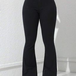 BROADSTAR Women Smart Bootcut High-Rise Stretchable Jeans-image-92