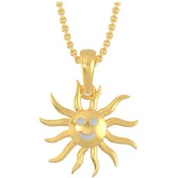 Malabar Gold and Diamonds 22 kt Gold Pendant for Kids-image-77