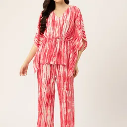 ETC Women Tie & Dye Printed Night suit-picture-48