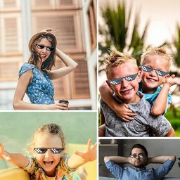 Arzonai Unisex Black Sunglasses-image-81