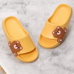Yellow Bee Bear Flip Flops - Yellow-picture-20