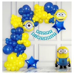Special You Birthday Decoration DIY Combo Kit Minion Theme Multicolor- Pack of 68 Items-image-83