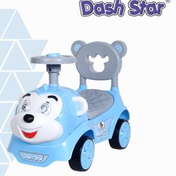 Dash Star Morty Ride On Push Musical Baby Car with Horn & High Backrest Support Under Storage Basket-image-50