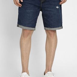 AMERICAN EAGLE OUTFITTERS Men Washed Denim Shorts-picture-5
