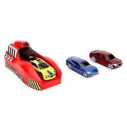 SVE Rapid Launcher Play Set Toy With Die Cast Metal Stunt Car Pack of 4  Multicolor image 3