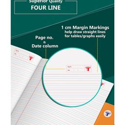 target publication pvt ltd Target Publications Red and Blue Line Small Notebooks Pack of 8 -  172 Pages Each image 5
