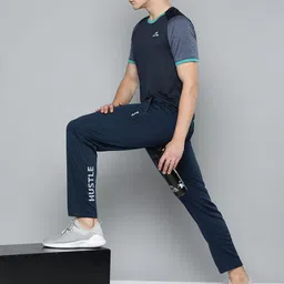 Alcis Men Printed Rapid-dry Track Pants-image-59