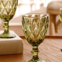 INV Home Jeniffer Green Stem Glass - Set of 6-12
