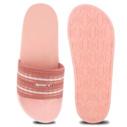 Sparx Women's Peach Slides image 4