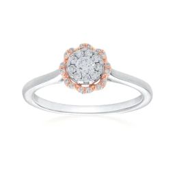Malabar Gold and Diamonds 18k Rose Diamond Ring for Women-image-48