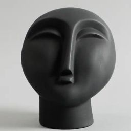 INV Home Black Resin Gypsy Decorative Sculpture-image-33