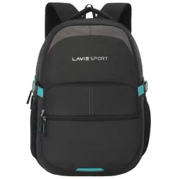 Lavie Sport Aspire Black Polyester Solid Laptop Backpack - 32 Ltrs-16